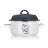 Hrniec, kastrol - Smaltovaný hrniec 3.7l Sweet Home 24cm Banquet (Hrniec, kastrol - Smaltovaný hrniec 3.7l Sweet Home 24cm Banquet)