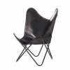 Dekoria Kreslo Imeon 72x76x96cm čierny, 72 x 76 x 96 cm