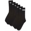 pánske ponožky VANS CLASSIC CREW BLACK 48-51