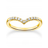 Thomas Sabo Ring TR2394-414-14-54 V-shape veľkosť 54