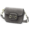 Luka Dámska kožená kabelka 20-095-02 Postbag Dark Ash Suede