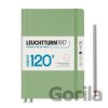 Leuchtturm1917 Zápisník 120G Sage A5 bodkovaný
