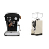Ascaso Dream PID, Dark Black + Eureka Mignon Specialita, CR cream