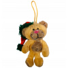 Pimboli plyšový medveď 8 cm Vianoce
