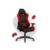 huzaro Herná stolička pre deti Huzaro HZ-Ranger 6.0 Red Mesh čierno-červená