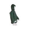 3KAMIDO - Veľkosť 98 - Detská pláštenka Rain Jacket dark green tmavo zelená