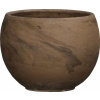 Hrniec Domoletti, keramický, O 23 cm, hnedý