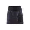 Craft Core Nordic Training Insulate Skirt, black - dámská prošívaná sukně S