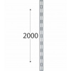 Velano WLD Konzola dvojitá lišta nosná 2000mm šedá