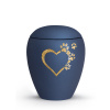 Zvieracia urna Verona Heart - Navy 2,8l
