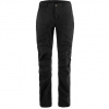 Fjällräven Abisko Hybrid Trail Trousers W, Farba BLACK, Veľkosť 36/R
