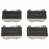 JAPANPARTS Sada brzdových destiček, kotoučová brzda PA-0516AF