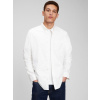 GAP Biela košeľa eco CoolMax™ štandard Biela S Biela Biela