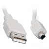 Kábel USB (2.0), USB A M- 4 pin M, 2m, čierny