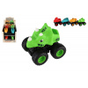 Teddies Auto terénne Off-Road dinosaurus 9,5x11cm na zotrvačník 4 druhy 8ks v boxe