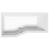 Polysan VERSYS L asymetrická vaňa 170x84x70x47cm, biela SPH 70111