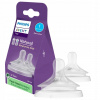 Avent Philips cumlík Natural Response 1 prvý prietok 2 ks transparentni