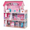 Dollhouse Wooden MDF + nábytok 70 cm LED (Dollhouse Wooden MDF + nábytok 70 cm LED)