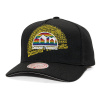 Kšiltovka Mitchell & Ness - NBA Tilted Pro Snapback Hwc - Denver Nuggets - Black velikost One Size (56-59 cm)