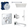 Sada podomietkovej batérie Grohe SmartControl + 30 cm dažďová sprcha VYPR