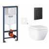 Grohe Závěsný wc set do lehkých stěn / předstěnová montáž Euro Ceramic SIKOGRSEUEKF0