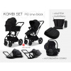 MOON PIÚ Kombi set Black chrome - ONYX BLACK