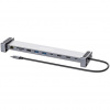 Manhattan 190398 dokovacia stanica a replikátor portov Kábel USB 3.2 Gen 1 (3.1 Gen 1) Type-C Šedá (190398)
