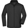 James & Nicholson Bunda JN 1130, softshellová, pánská COT02113080813-black/black 3XL Černá/černá