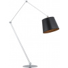 Argon Zakyntos Bis stojaca lampa 1x15 W čierna-chróm 3952