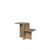 Ferm Living Príručný stolík Distinct – hnedý