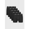 MEN-A 5PACK Bambusové boxerky MEN-A George I čierna S