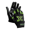 OXDOG X2 SILICON JR GOALIE GLOVE Black-Green JR Kid L černá