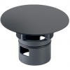 Geberit Príslušenstvo - Kryt ventilu pre pripojenie umývadla Clou, matná čierna 241.993.14.1