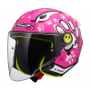 LS2 OF622 FUNNY II PAWS PINK M