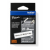 BROTHER HSE-251E - čierna tlač na biele, šírka 21,0 mm HSE251E