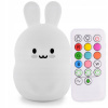 LED Nočná lampa RABBIT DIAĽKOVÉ OVLÁDANIE VIACFAREBNÉ RGB (LED Nočná lampa RABBIT DIAĽKOVÉ OVLÁDANIE VIACFAREBNÉ RGB)
