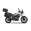 SHAD Kompletná sada sedlových brašní TERRA TR40 adventure a hliníkového kufra SHAD TERRA TR55 PURE BLACK, vrátane montážnej sady TRIUMPH TIGER 900/GT/RALLY