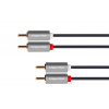 Kruger & Matz Kabel 2x CINCH - 2x CINCH 3m KM1211 Kruger&Matz Basic