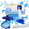 MASTER POOL JL290699 Sada na údržbu bazénů Pool Kit