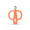 HRYZÁTKO A ZUBNÁ KEFKA MATCHSTICK MONKEY TEETHER ORANGE