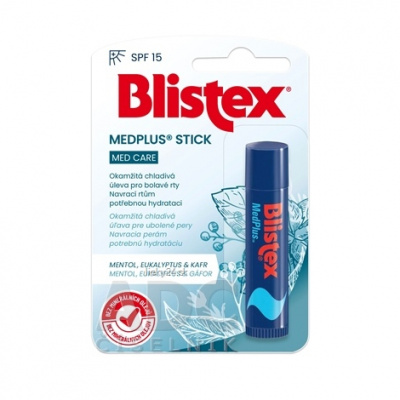 Blistex balzam na pery Med Plus Stick Med Lip Care 4,2 5g