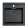 Alveus FORMIC 20 kuchynský granitový drez so sifónom,spodná montáž Twilight+prepad anthra 1103766ST+anthracit