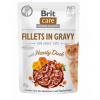 Brit Care Cat Fillets in Gravy with Hearty Duck 85g