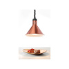 HENDI Lampa Hendi na ohrev jedál – závesná, kužeľová, medená, 230V/250W, ø275x(V)250mm 273876