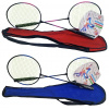 Wiky Rakety na badminton sada 2ks - modrá