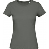 B&C INSPIRE T / Dámske tričko Medium Fit z bio bavlny - millennial khaki S