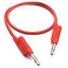 Mueller Electric 22.170-.50M-2 merací kábel [banánikova zástrčka 4 mm - banánikova zástrčka 4 mm] 0.5 m červená 1 ks; 22.170-.50M-2