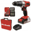 Aku vŕtačka Einhell TE-CD 18/2 Li-i +22 (s batériou) 4514220