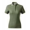 MALFINI FOCUS 233 / Dámska polokošeľa - khaki XXL
