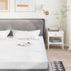 vidaXL Chránič matraca biela 160x200 cm vodeodolné 4100155